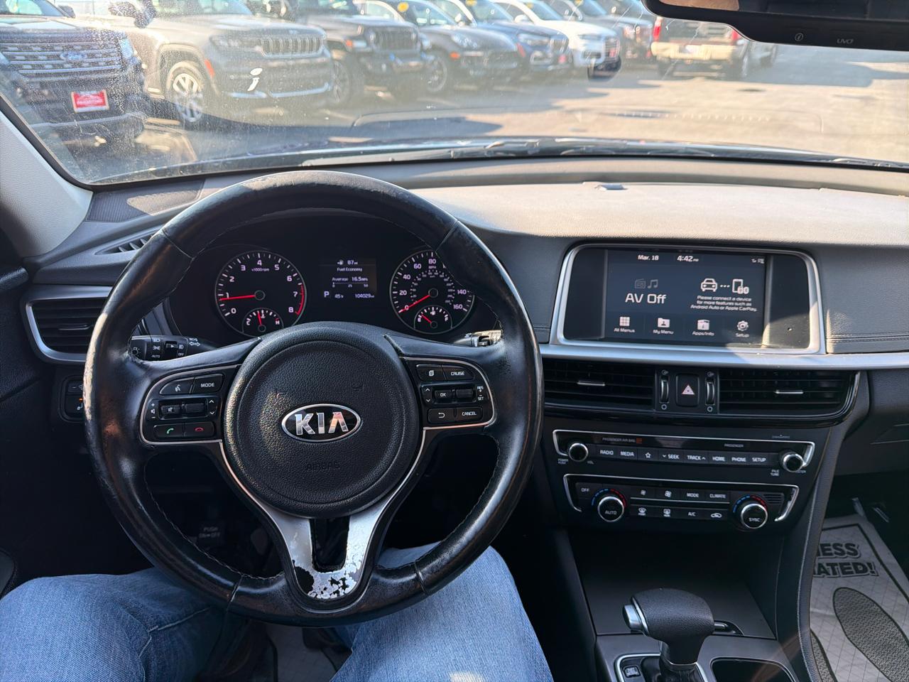 Kia Optima S Auto 2019