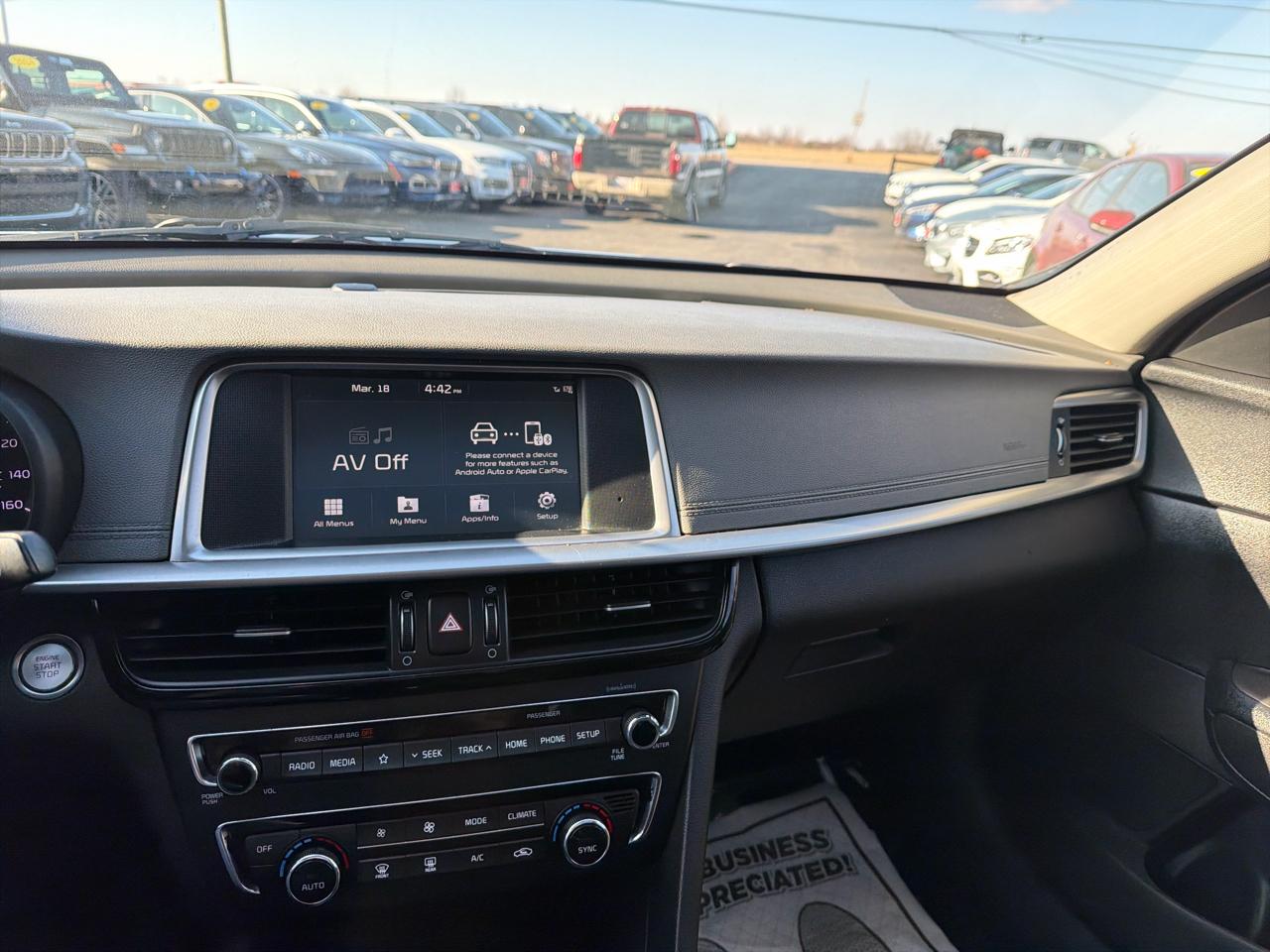 Kia Optima S Auto 2019