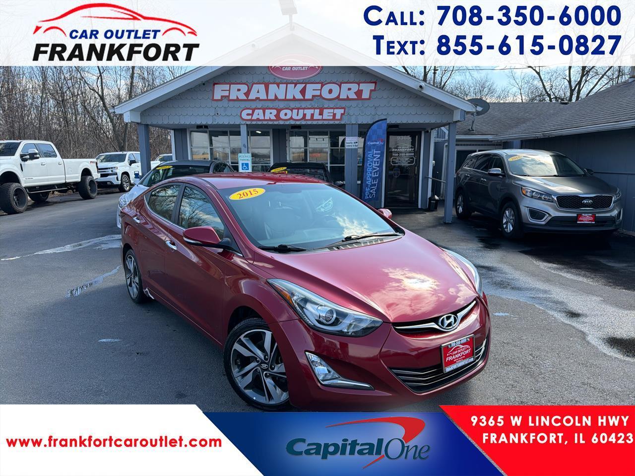 Hyundai Elantra 4dr Sdn Auto Limited (Alabama Plant) 2015