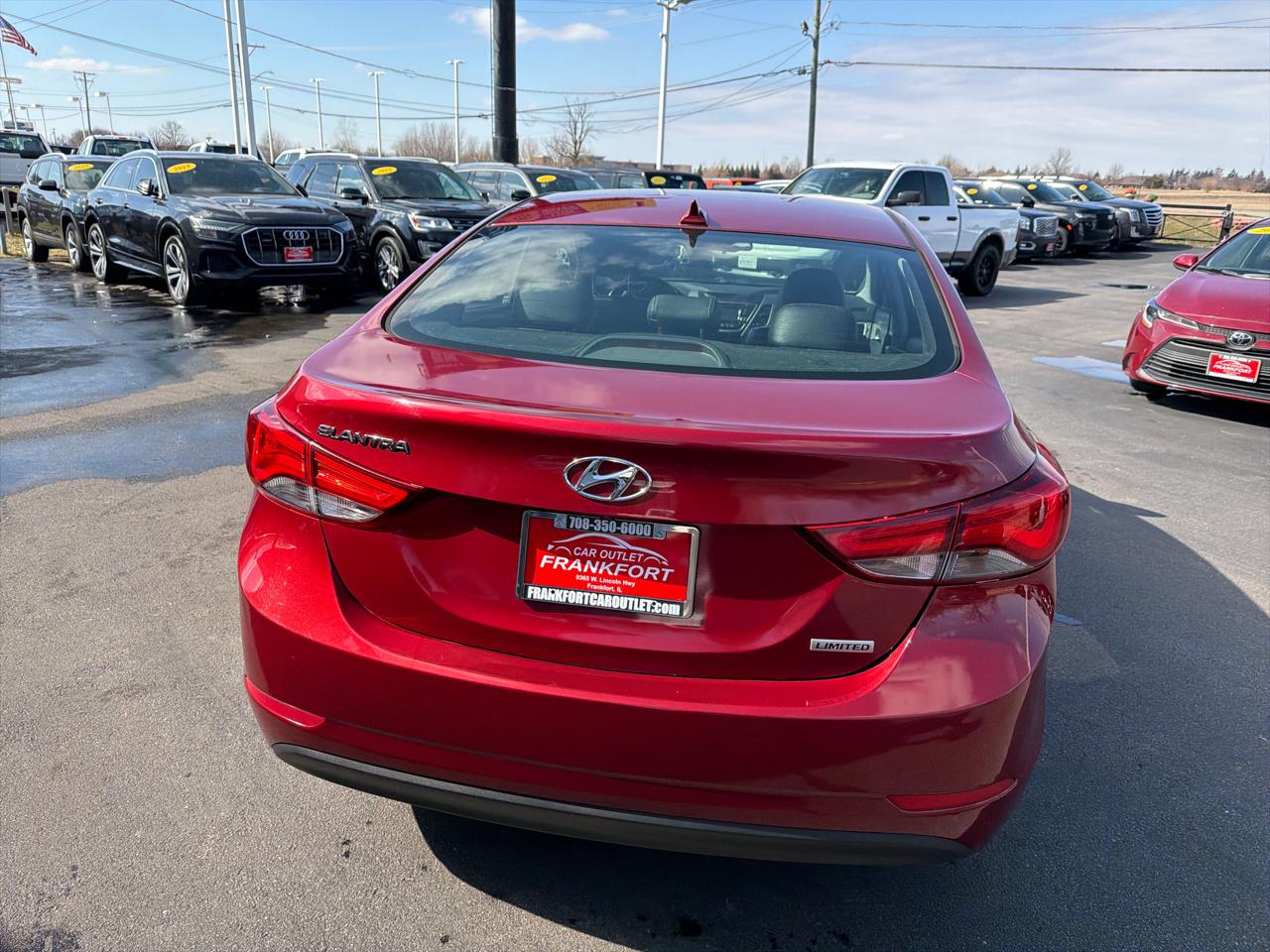 Hyundai Elantra 4dr Sdn Auto Limited (Alabama Plant) 2015