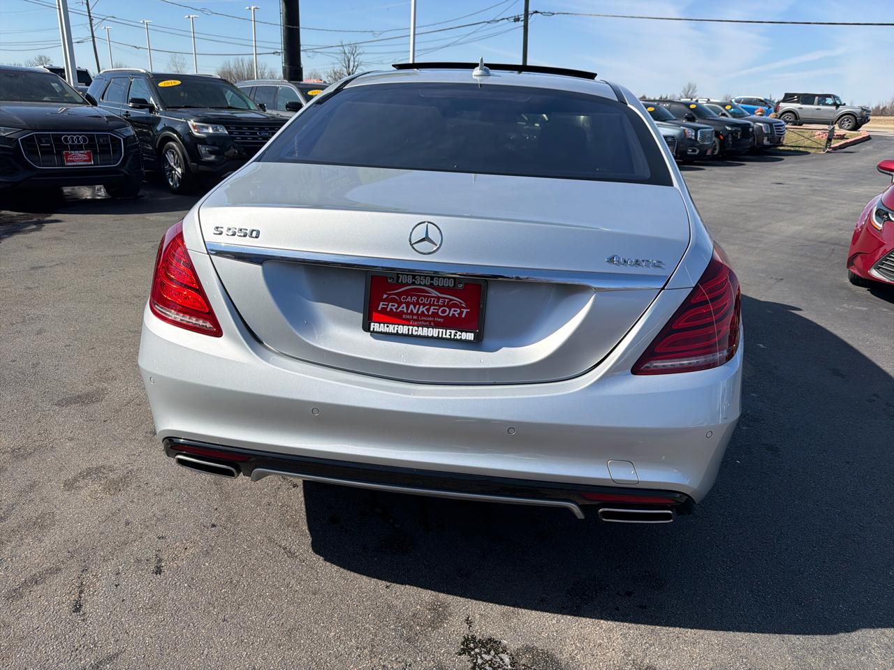 Mercedes-Benz S-Class 4dr Sdn S 550 4MATIC 2015