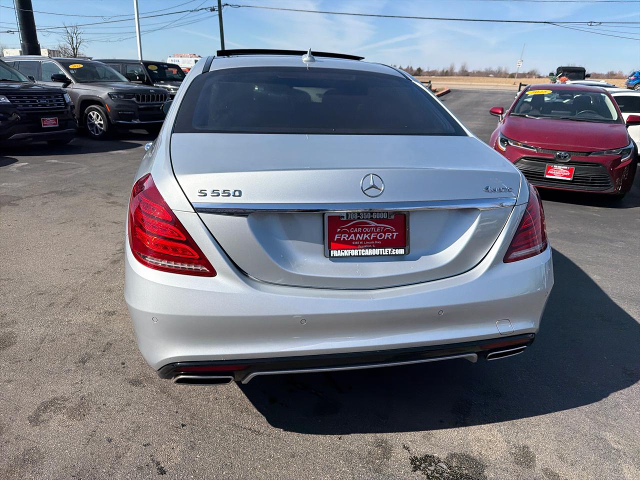 Mercedes-Benz S-Class 4dr Sdn S 550 4MATIC 2015