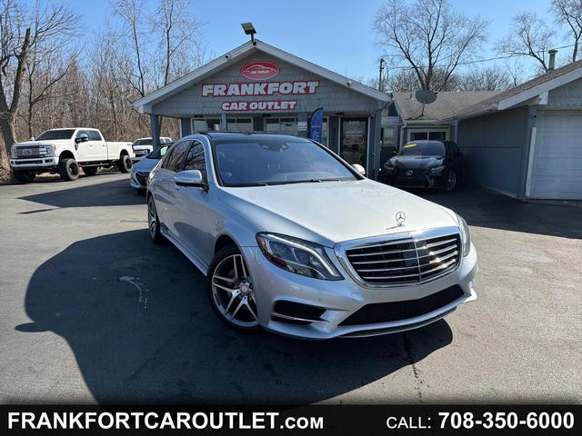 Silver 2015 Mercedes-Benz S-Class S 550 4MATIC Sedan All-Wheel Drive Automatic