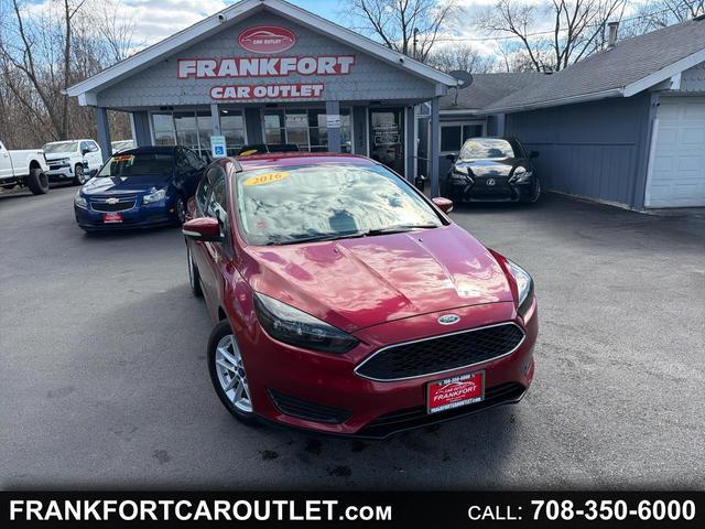 Red (Maroon) 2016 Ford Focus SE Hatchback Hatchback Front-Wheel Drive Automatic