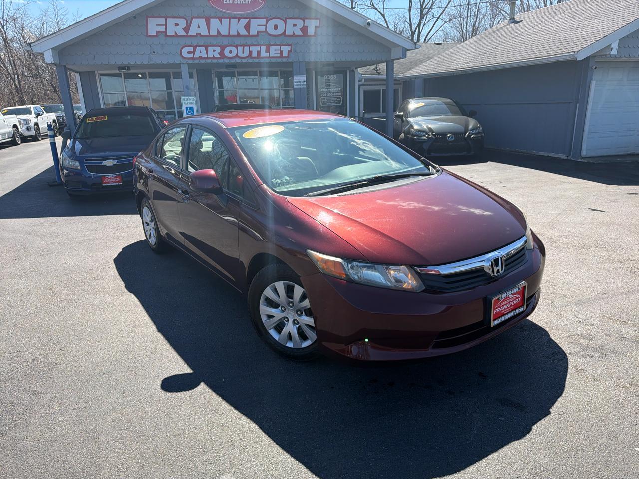 Honda Civic Sdn 4dr Auto LX 2012