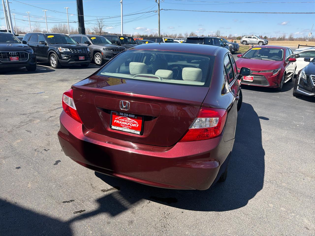 Honda Civic Sdn 4dr Auto LX 2012