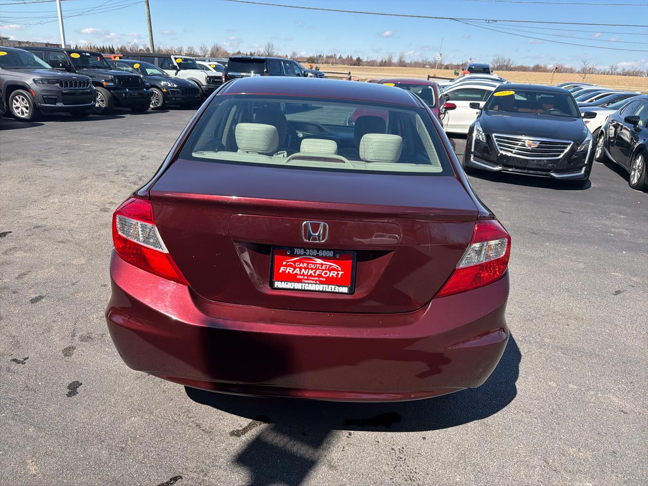 Honda Civic Sdn 4dr Auto LX 2012