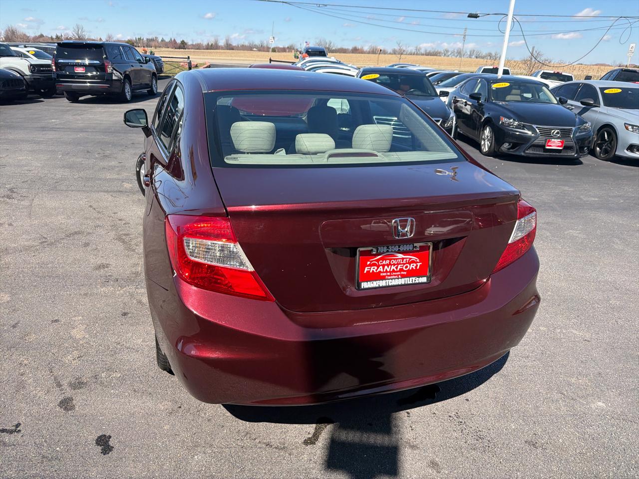 Honda Civic Sdn 4dr Auto LX 2012