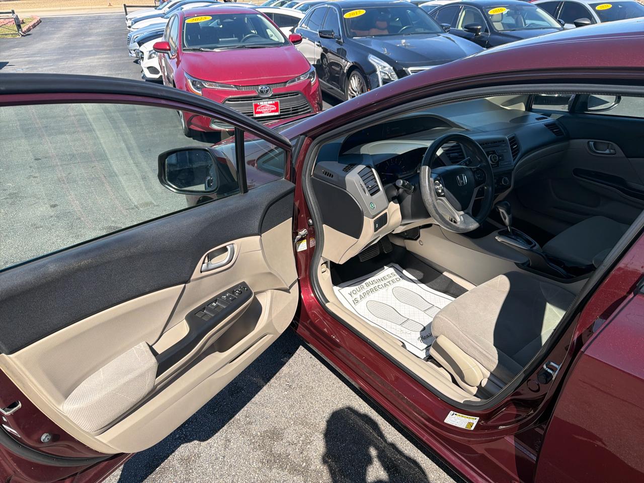 Honda Civic Sdn 4dr Auto LX 2012