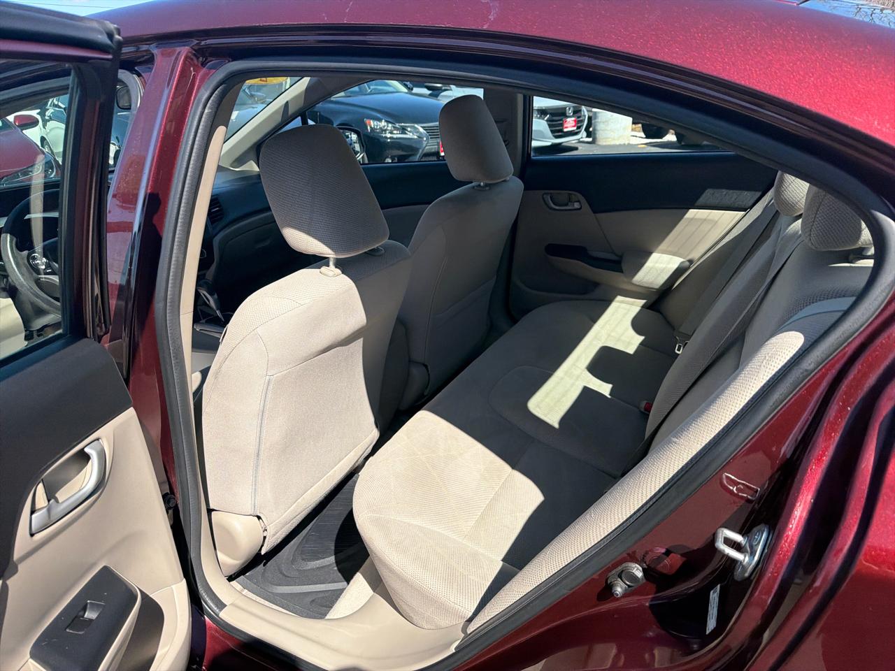 Honda Civic Sdn 4dr Auto LX 2012