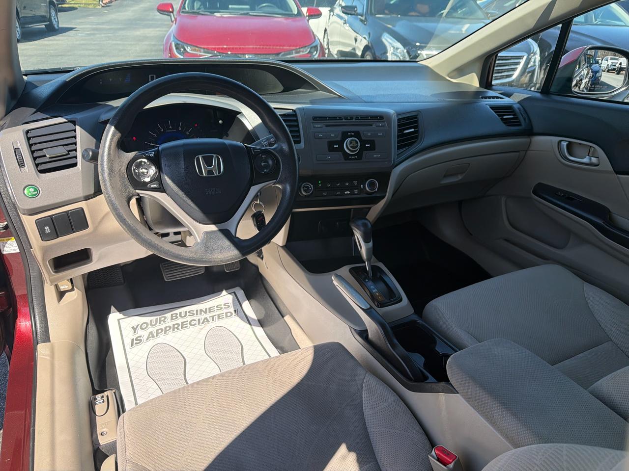 Honda Civic Sdn 4dr Auto LX 2012