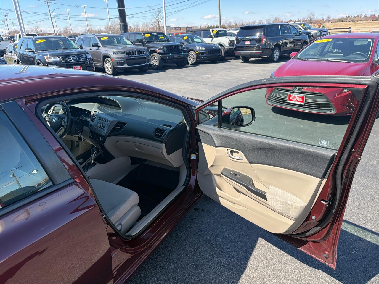 Honda Civic Sdn 4dr Auto LX 2012