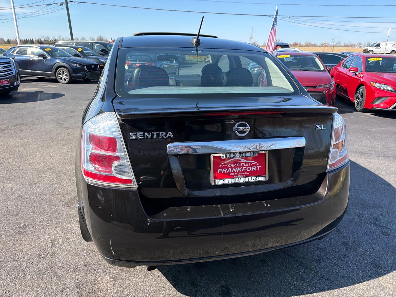 Nissan Sentra 4dr Sdn I4 CVT 2.0 SL 2012