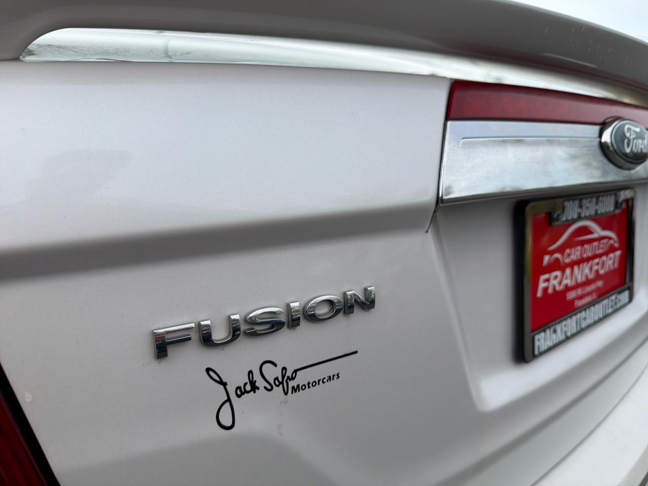 Ford Fusion 4dr Sdn SEL FWD 2012