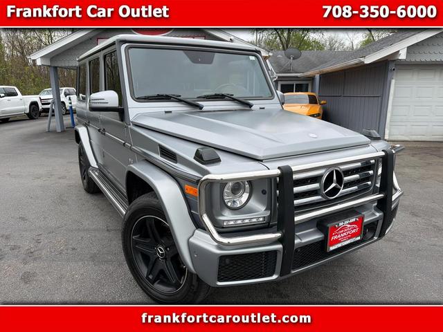 Silver 2017 Mercedes-Benz G-Class G 550 4MATIC SUV / Crossover All-Wheel Drive Automatic