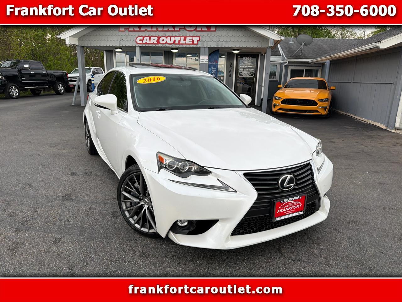 Lexus IS 300 4dr Sdn AWD 2016