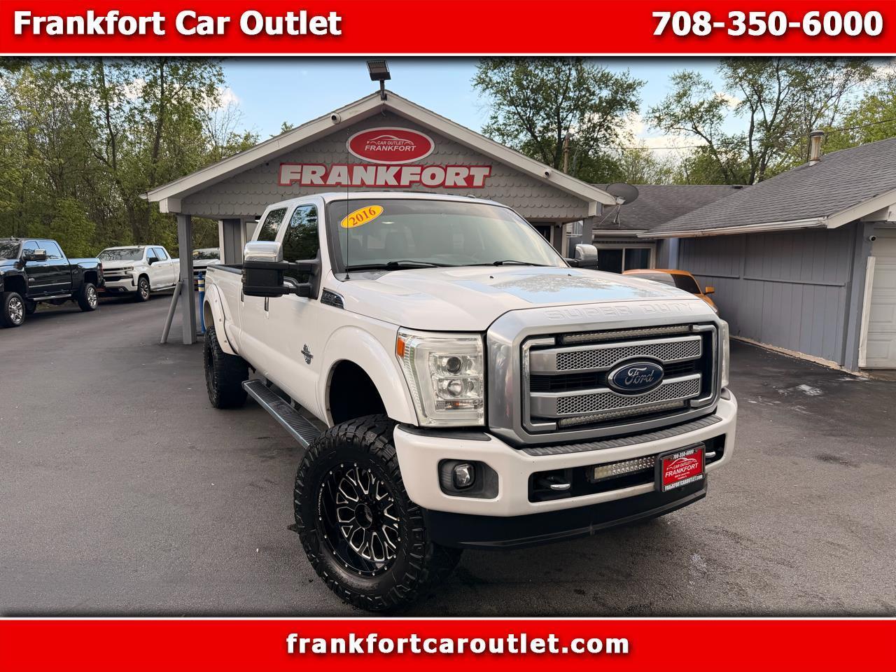 Ford Super Duty F-250 SRW 4WD Crew Cab 172" Platinum 2016