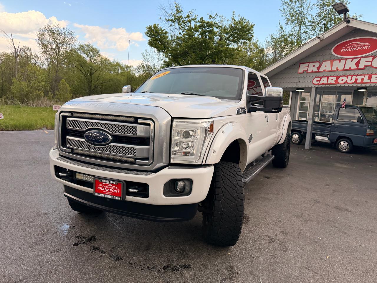 Ford Super Duty F-250 SRW 4WD Crew Cab 172" Platinum 2016