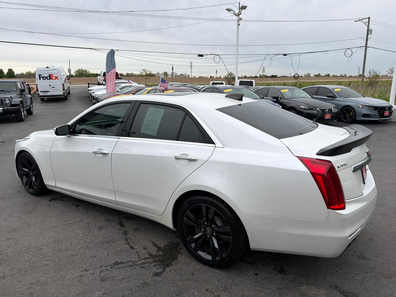 Cadillac CTS Sedan 4dr Sdn 3.6L Twin Turbo V-Sport Premium RWD 2016