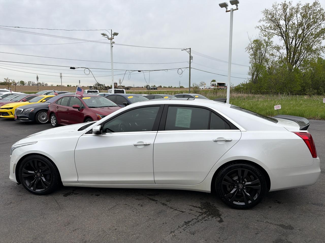 Cadillac CTS Sedan 4dr Sdn 3.6L Twin Turbo V-Sport Premium RWD 2016