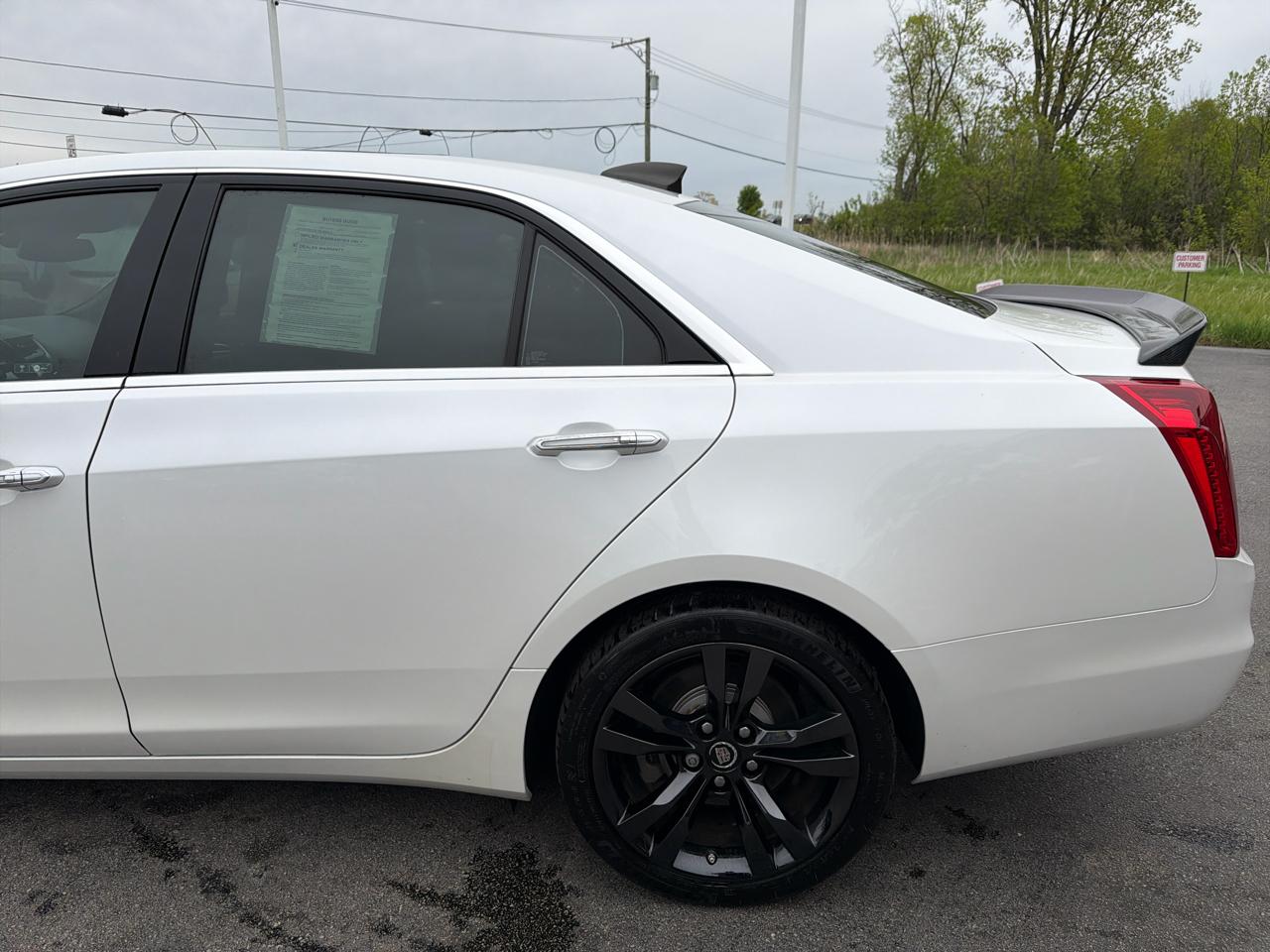 Cadillac CTS Sedan 4dr Sdn 3.6L Twin Turbo V-Sport Premium RWD 2016