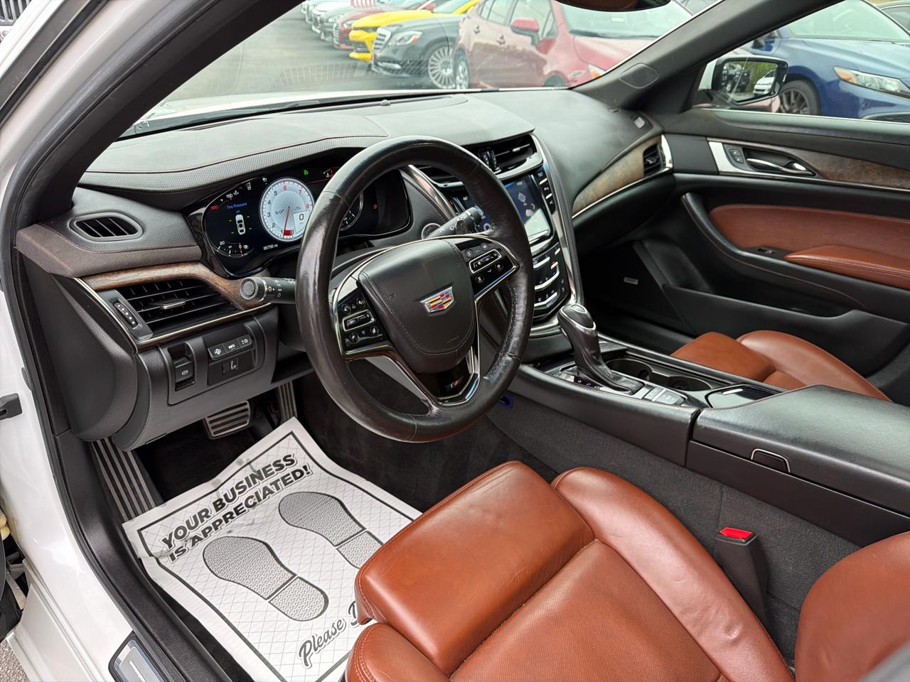 Cadillac CTS Sedan 4dr Sdn 3.6L Twin Turbo V-Sport Premium RWD 2016