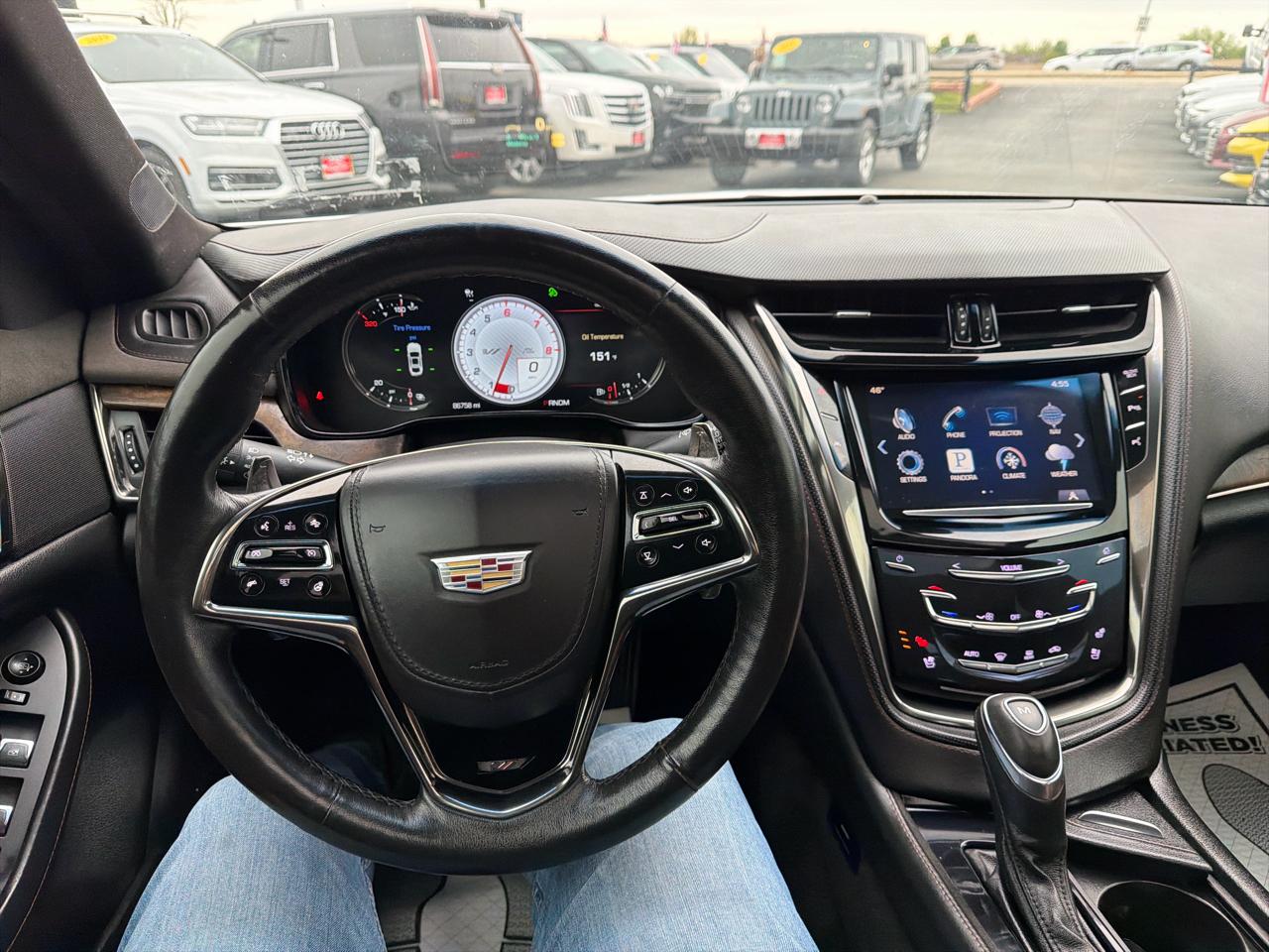 Cadillac CTS Sedan 4dr Sdn 3.6L Twin Turbo V-Sport Premium RWD 2016