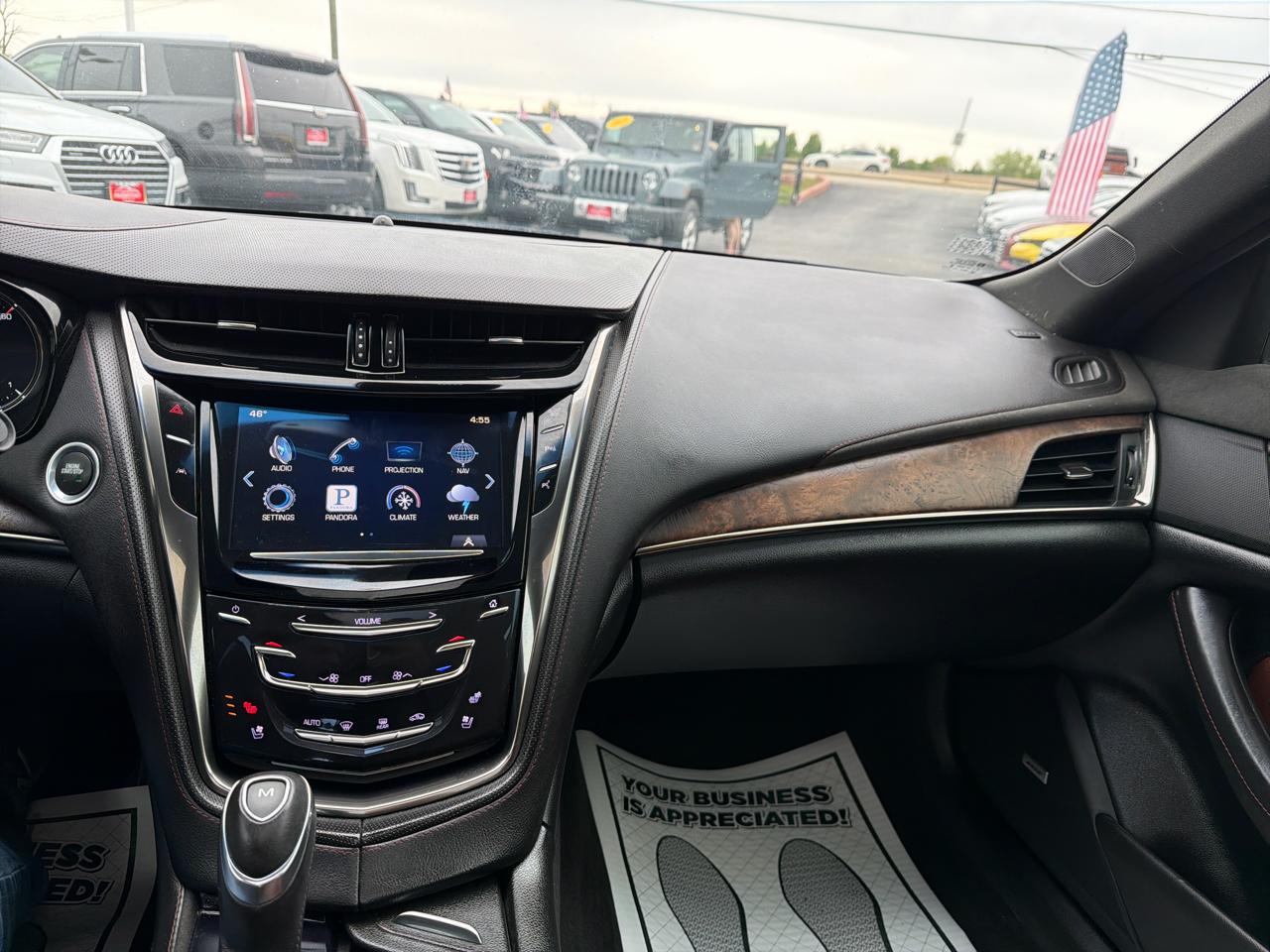 Cadillac CTS Sedan 4dr Sdn 3.6L Twin Turbo V-Sport Premium RWD 2016