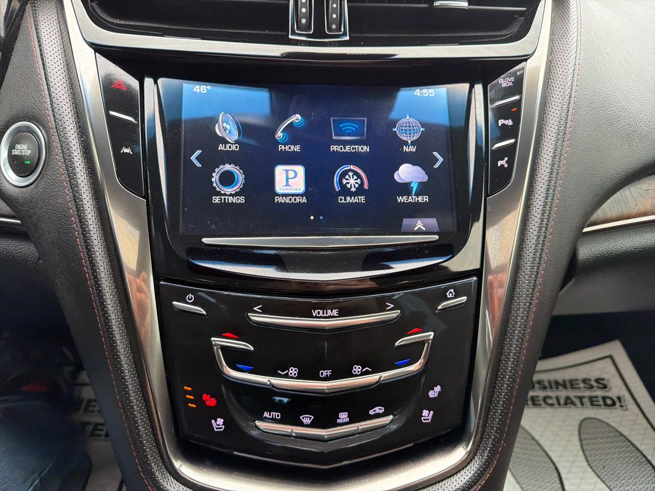 Cadillac CTS Sedan 4dr Sdn 3.6L Twin Turbo V-Sport Premium RWD 2016