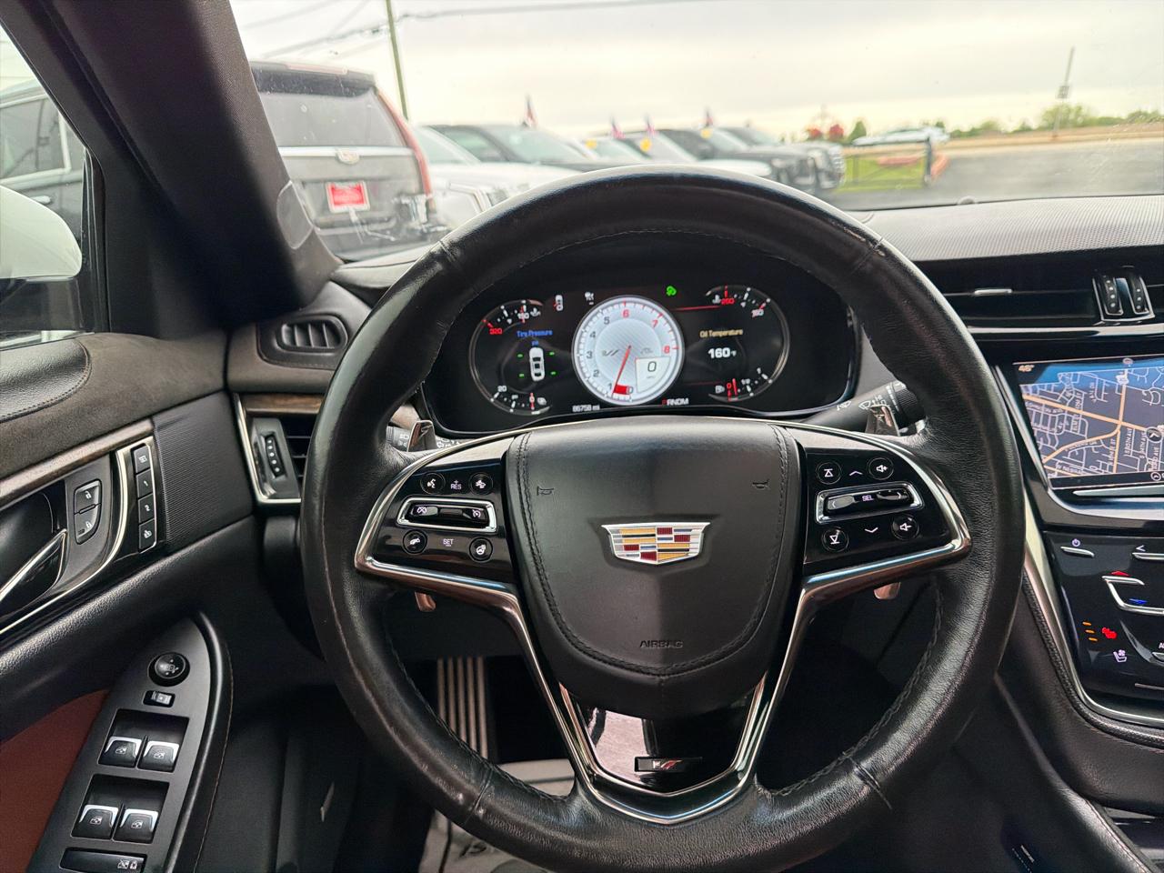 Cadillac CTS Sedan 4dr Sdn 3.6L Twin Turbo V-Sport Premium RWD 2016
