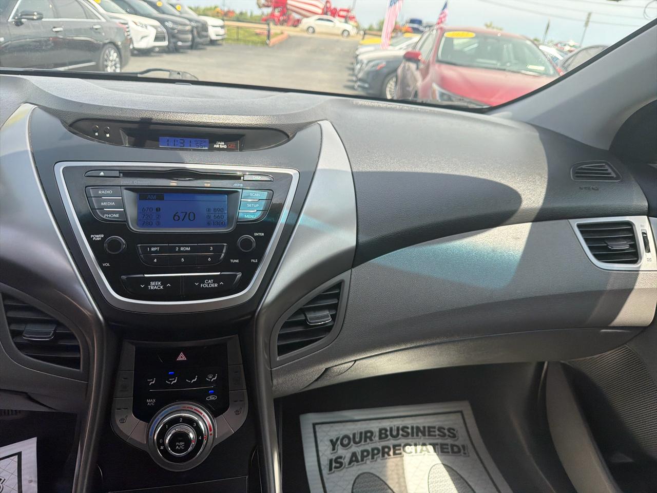 Hyundai Elantra 4dr Sdn Auto GLS (Ulsan Plant) 2013