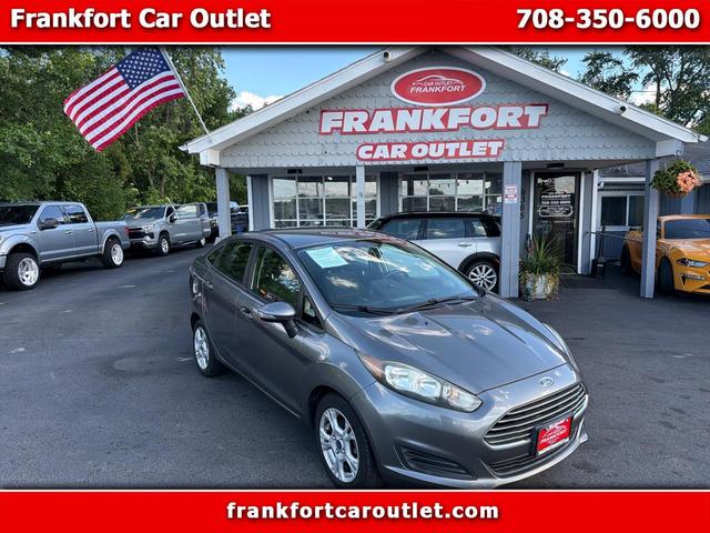 Black 2014 Ford Fiesta Sedan Front-Wheel Drive Automatic
