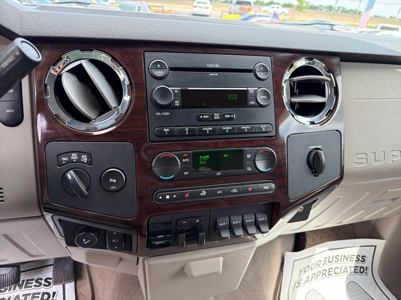 Ford Super Duty F-250 SRW 4WD Crew Cab 172" Lariat 2008