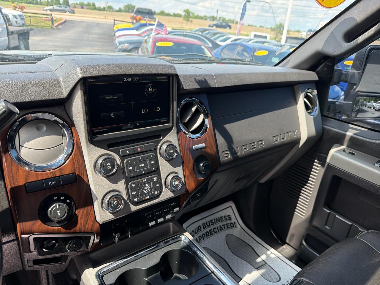Ford Super Duty F-250 SRW 4WD Crew Cab 172" Lariat 2016