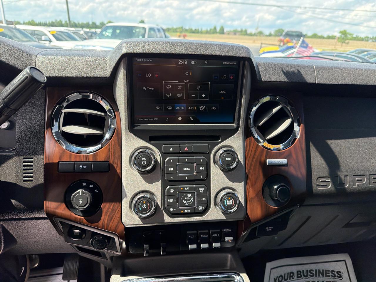 Ford Super Duty F-250 SRW 4WD Crew Cab 172" Lariat 2016