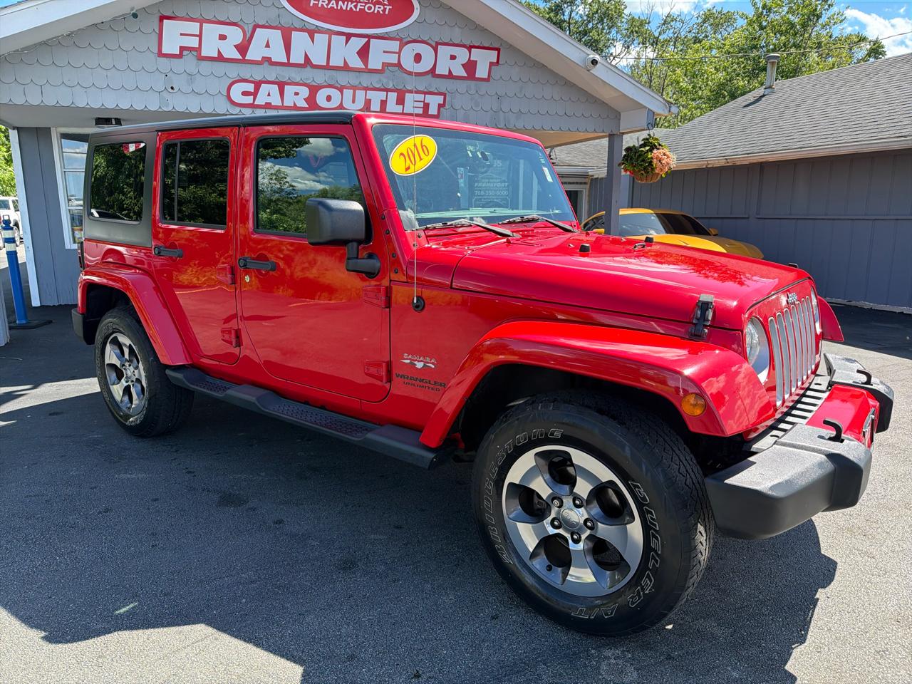 Jeep Wrangler Unlimited 4WD 4dr Sahara 2016