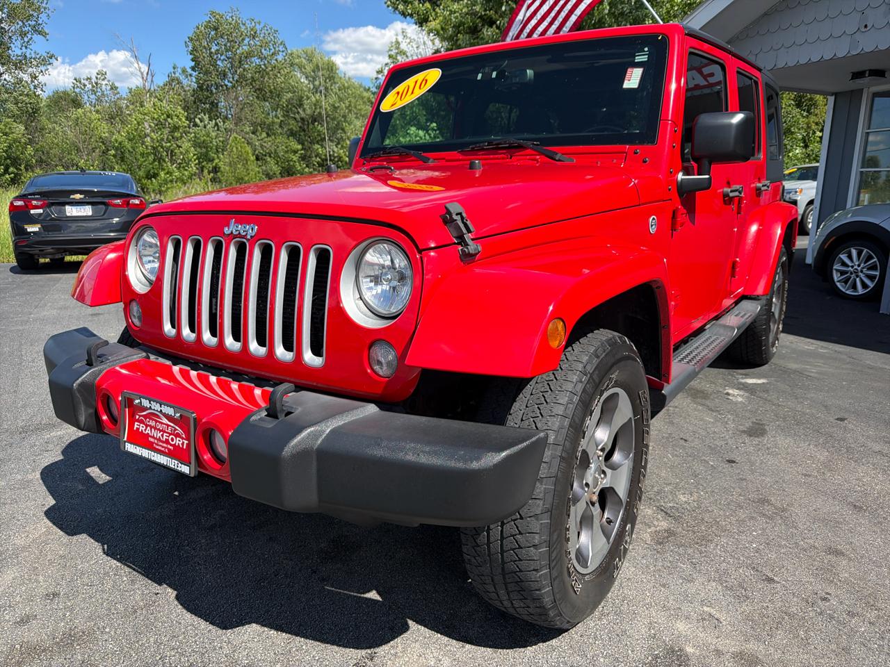 Jeep Wrangler Unlimited 4WD 4dr Sahara 2016