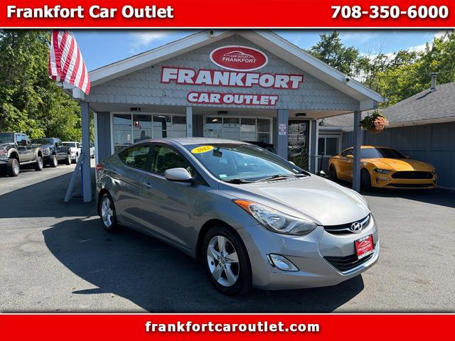 Silver 2012 Hyundai Elantra Sedan Front-Wheel Drive Automatic