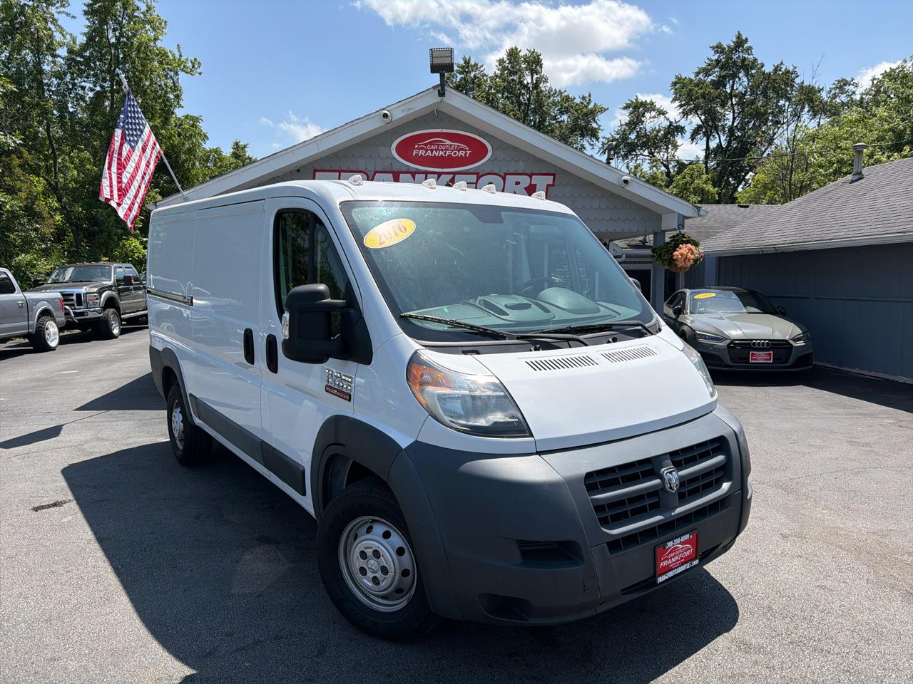 RAM ProMaster Cargo Van 1500 Low Roof 136" WB 2016
