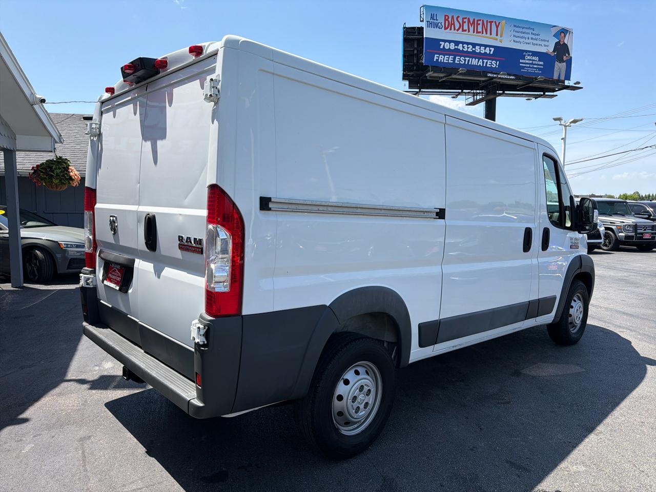 RAM ProMaster Cargo Van 1500 Low Roof 136" WB 2016