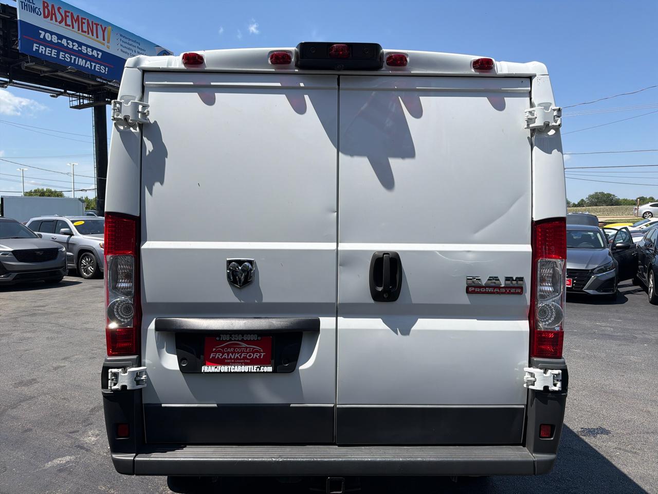 RAM ProMaster Cargo Van 1500 Low Roof 136" WB 2016