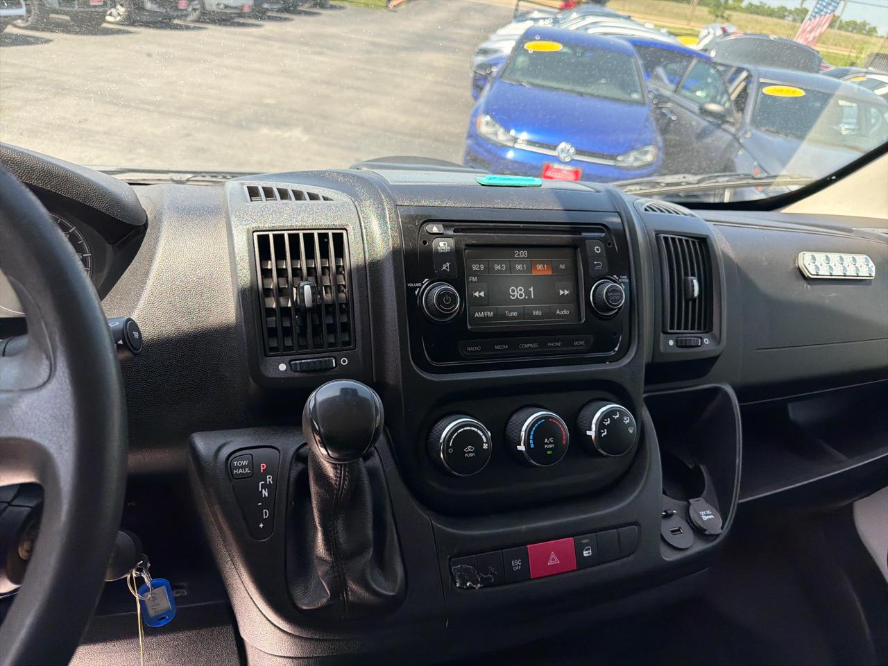 RAM ProMaster Cargo Van 1500 Low Roof 136" WB 2016