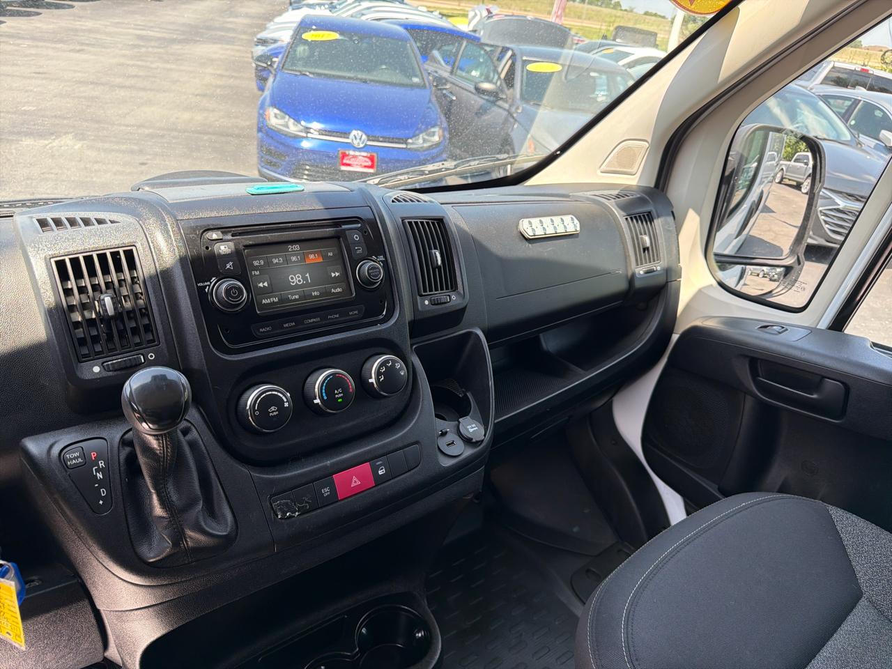 RAM ProMaster Cargo Van 1500 Low Roof 136" WB 2016