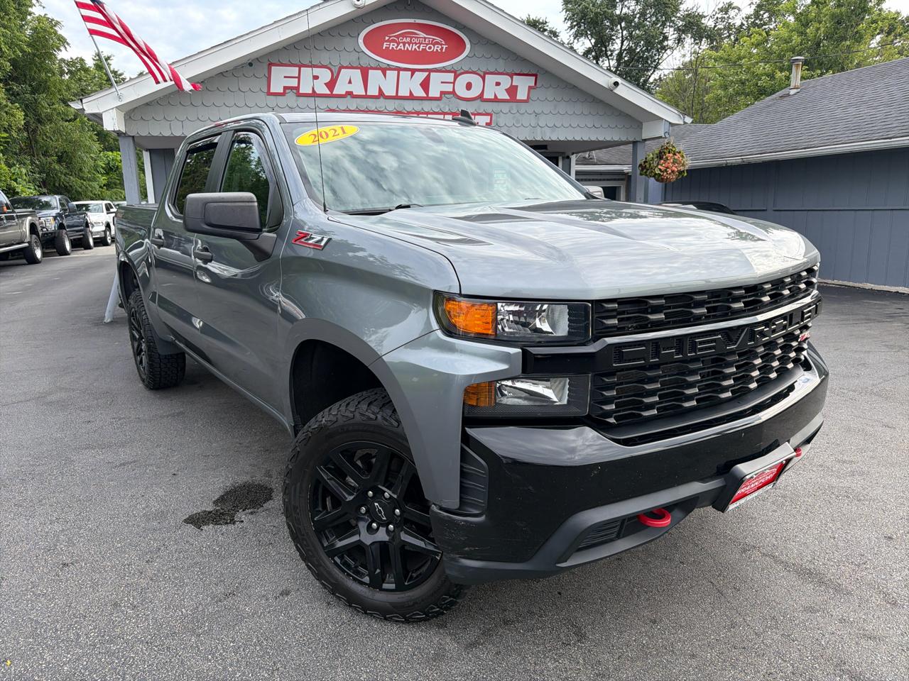 Chevrolet Silverado 1500 4WD Crew Cab 147" Custom Trail Boss 2021