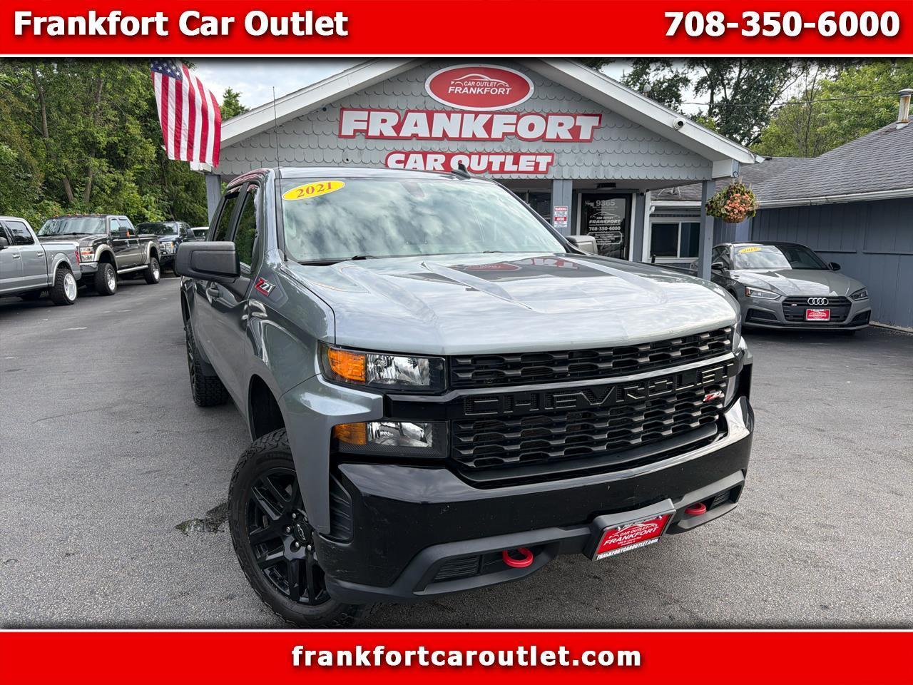 Chevrolet Silverado 1500 4WD Crew Cab 147" Custom Trail Boss 2021
