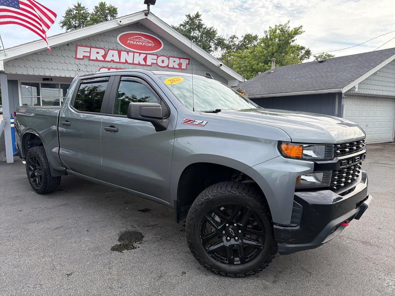Chevrolet Silverado 1500 4WD Crew Cab 147" Custom Trail Boss 2021