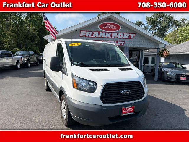 White 2018 Ford Transit Cargo Van Rear-Wheel Drive Automatic