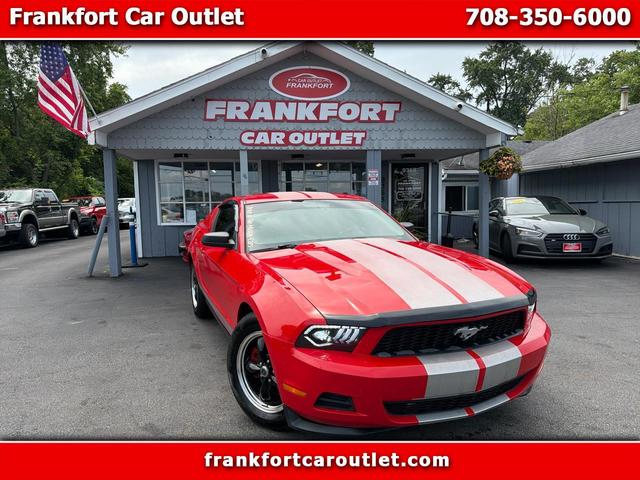 Red 2011 Ford Mustang Coupe Rear-Wheel Drive Automatic