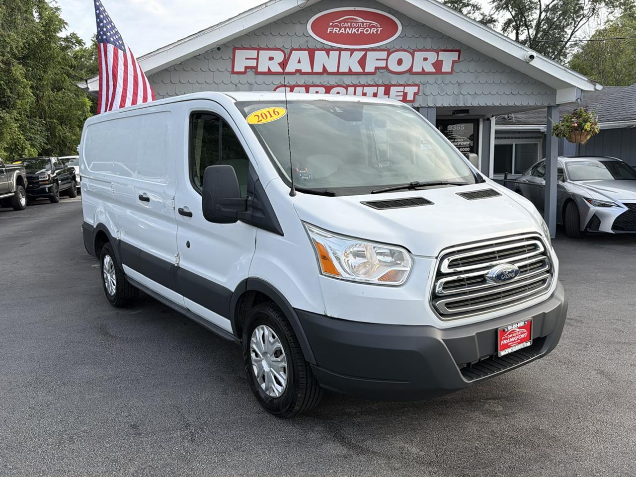 Ford Transit Cargo Van T-150 130" Low Rf 8600 GVWR Swing-Out RH Dr 2016