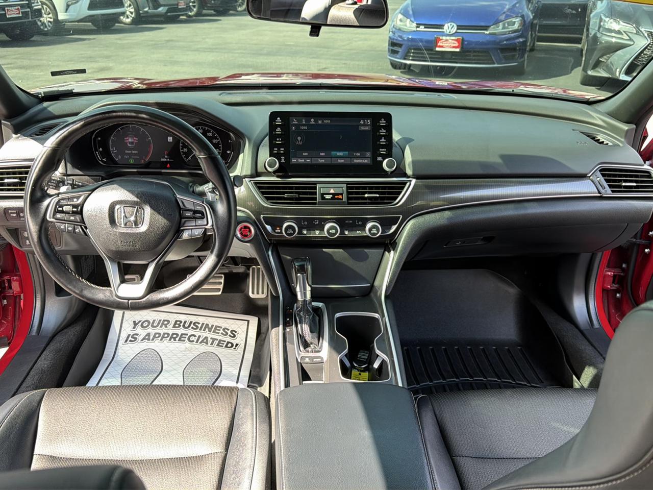 Honda Accord Sedan Sport 1.5T CVT 2018
